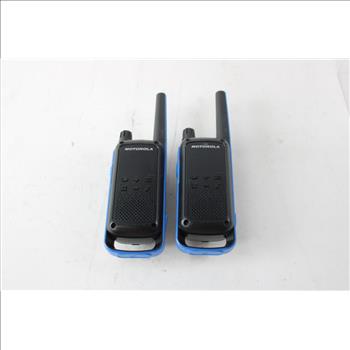 Motorola Talkabout Radio Set, Blue/Black