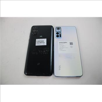 Motorola TCL Cell Phone Lot, 2 Pieces, Sold For Parts