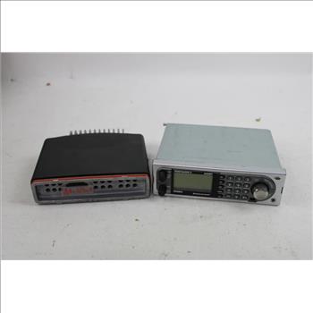 Motorola, Uniden Trunktracker Mobile Radios/Scanners, 3 Pieces