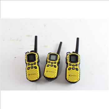 Motorola Weatherproof Handheld Radios, 3 Pieces