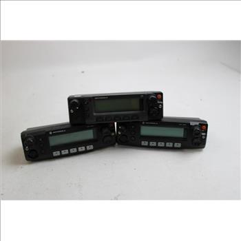 Motorola XTL 2500, 2200, O5 Mobile Radio Heads, 3 Pieces