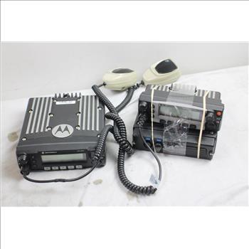 Motorola XTL 2500, And 5000 Digital Mobile Radios, 2 Pieces