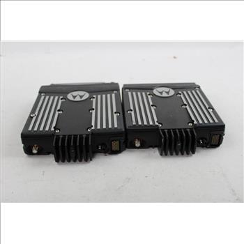 Motorola XTL 5000 Mobile Radios, 2 Pieces