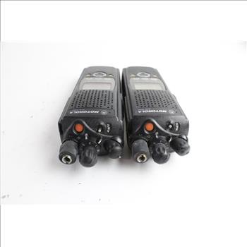 Motorola XTS 5000 Two Way Radios, 2 Pieces