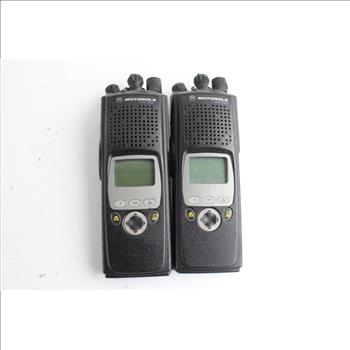 Motorola XTS 5000 Two Way Radios, 2 Pieces