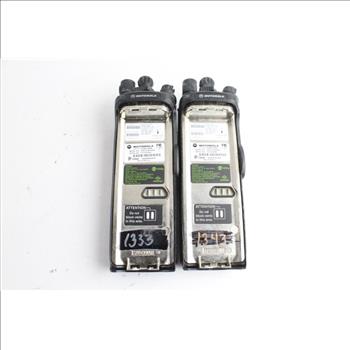 Motorola XTS 5000 Two Way Radios, 2 Pieces