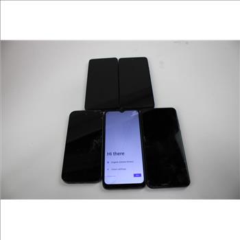 Motorolo, Blu, Google Cell Phone Lot, 5 Pieces, Sold For Parts