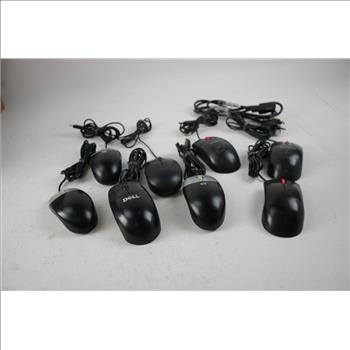 Mouses, Computer Cables, And More Wire Bulk Lot