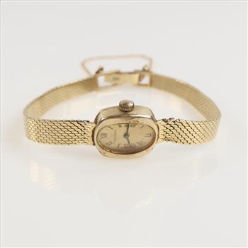 Movado 14kt Gold Dress Watch - Evaluated By Our Certified Gemologist - AGS/GIA