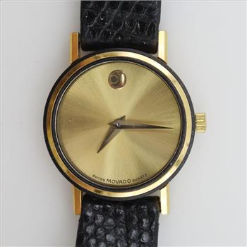 Movado 18kt Gold Museum Watch