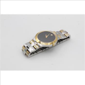 Movado 18kt GP Museum Watch