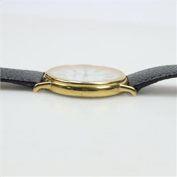 Movado 20kt GP Roman Numeral Watch
