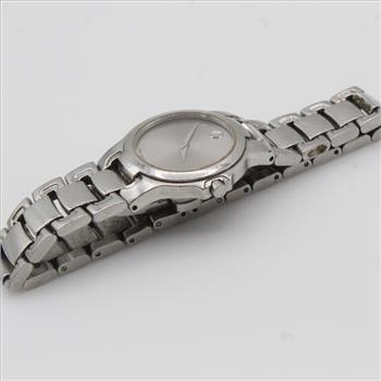 Movado Meza Steel Stainless Quartz Watch