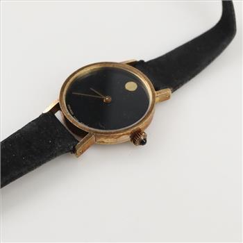 Movado Museum 14kt Gold Watch
