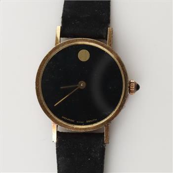 Movado Museum 14kt Gold Watch