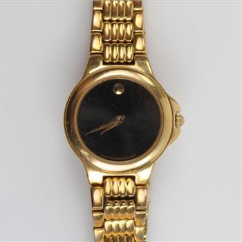 Movado Museum Black Dial Watch