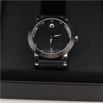 Movado Museum Black Dial Watch
