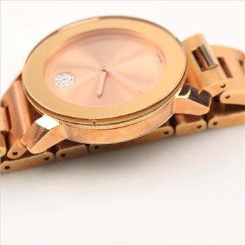 Movado Rose Gold Tone Ion - Plated Watch