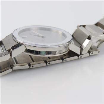 Movado Sapphire Mirror Museum Dial Watch