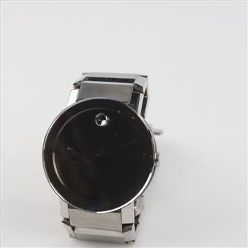 Movado Sapphire Mirror Museum Dial Watch