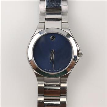 Movado Stainless Steel Watch