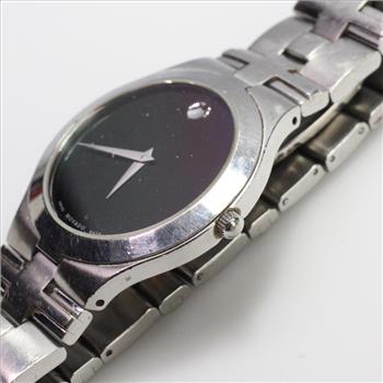 Movado Stainless Steel Watch