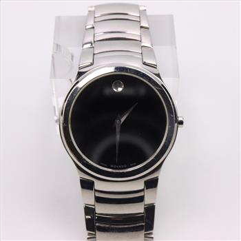Movado Stainless Steel Watch