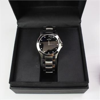 Movado Stainless Steel Watch