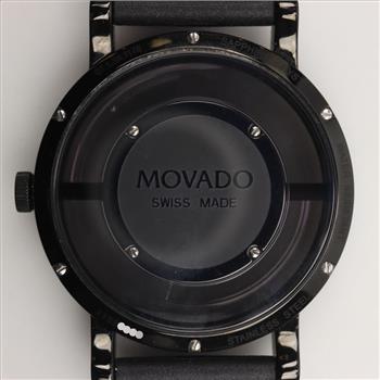 Movado Translucent Black Dial Watch