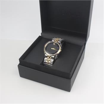 Movado Two Tone Museum Dial Watch