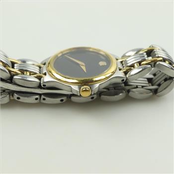 Movado Two Tone Stainless Steel Watch