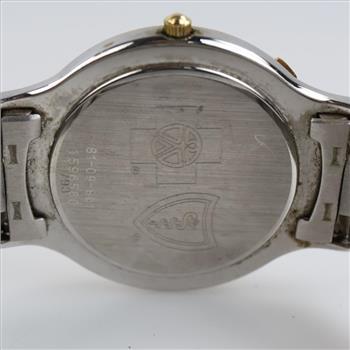 Movado White Porcelain Dial GP Watch