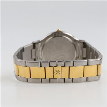 Movado White Porcelain Dial GP Watch
