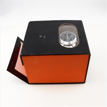 MP3 Player Stainless Steel Chronograph Watch