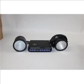 MPH Python III Dash Mounted Police RadarPythonK 990846 With Two Two MPH ...