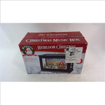Mr Christmas Heirloom Christmas Music Box