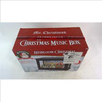 Mr Christmas Heirloom Christmas Music Box