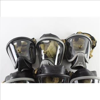MSA Gas Masks, 6 Pieces