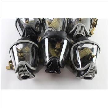 MSA Gas Masks, 6 Pieces