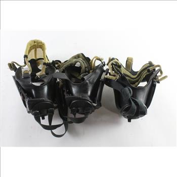 MSA S.C.B.A. Face Masks, M And L, 3 Pieces