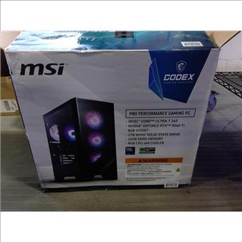MSI Codex R2 Desktop Computer, New In Box