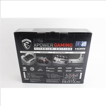 MSi Titanium Edition XPower Gaming Motherboard