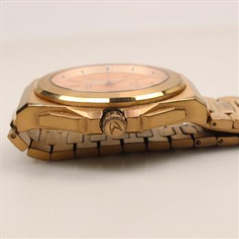 MSTR Noble Rose Gold Brushed Watch