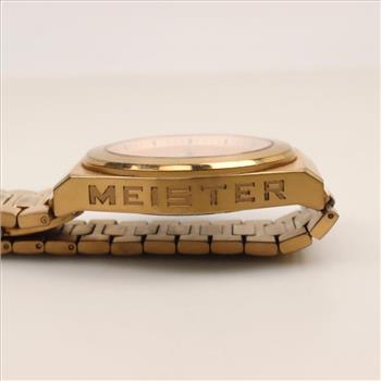 MSTR Noble Rose Gold Brushed Watch