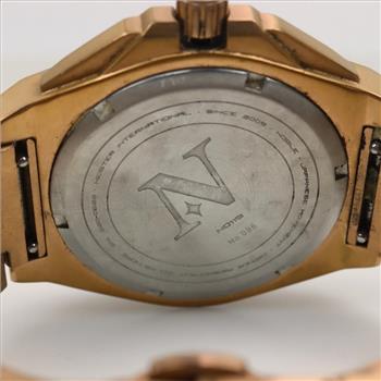 MSTR Noble Rose Gold Brushed Watch