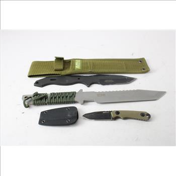 Mtech Knives Lot, 6 Pieces