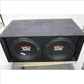 MTX Audio Dual Speaker Box