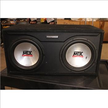 MTX Audio Subwoofers In Box