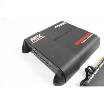 MTX TC4001 Thunder Car Power Amp & More, 3 Items