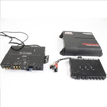 MTX TC4001 Thunder Car Power Amp & More, 3 Items